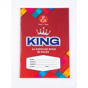 Books  Exercise book A4 - 96 pages (12 Pcs)