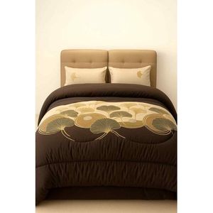 Grace Foam Grace Foam 5*6 Duvet Set, 1 Duvet ,1 Bedsheet & 2 Pillow Cases -Multicolor