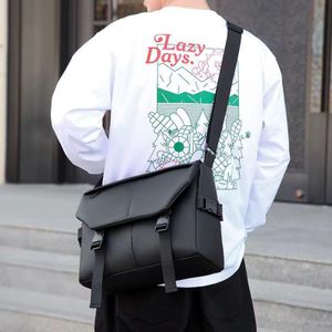 Genetic Men's Trendy Waterproof Anti-Theft Shoulder bag