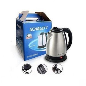 Scarlet Electric Kettle / top scarlet electric kettle , 2 Ltrs - Silver, Black