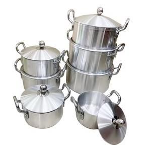 Tornado 7 pieces stainless steel cookware set