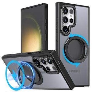 Magnetic Ring Kickstand Shockproof Case for Samsung Galaxy S23 Ultra – Slim Protective Phone Cover