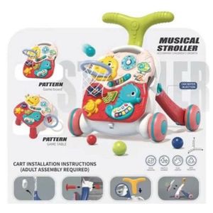 Baby Music Play Stroller - Multi-Color.