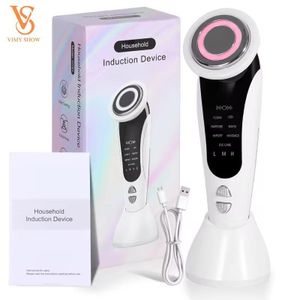Face Massager Electric Face Lifting 7 in 1 Facial Massager Anti Aging Skin Tightening Firming Skin Care Tools