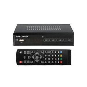 Phelistar Full HD Free To Air Digital Decoder-Black