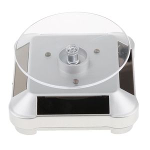 Solar Display Stand Turntable, Battery Double Used Rotating