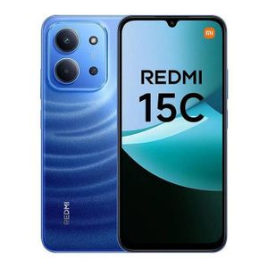 XIAOMI Redmi 15C 6.9" 4GB RAM 128GB ROM Android 15 Smartphone –  Blue (3MNTHS WRNTY)
