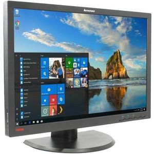 Lenovo ThinkVision LT2452P, 24 Inch IPS Full HD LED Monitor 1920x1080 Resolution, VGA, Display Port -Refurbished