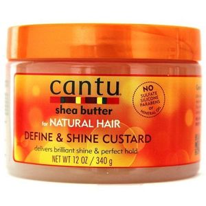 Cantu Shea Butter Natural Hair Define & Shine Custard 340g