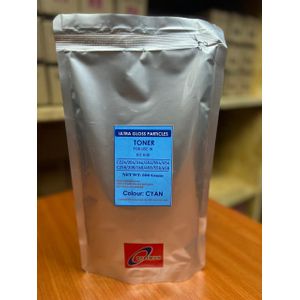 Konica Minolta Bizhub TN321C/TN324C/TN512C/TN514C Cyan Refill Toner – 500g Premium Quality Optimum Refill Toner for C224e/284e/364e/454e/554e/654e and Bizhub C227/287/258/308/368/458/558/658