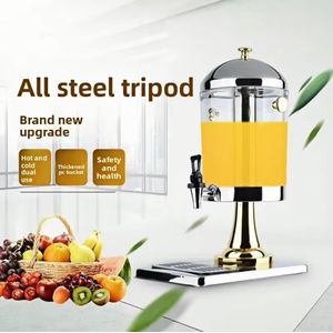 9 liters stainless single table juice dispenser y/ juicer- silver 