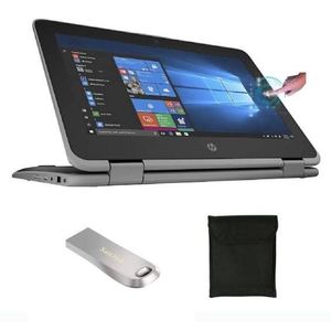 Hp Refurbished Probook G1  Touchscreen X360 Intel/celeron 4GB RAM   128GB SSD  11'6  free pouche  and  Flash Disk  GRADE A+  ( 6months warranty)