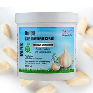 Cosmo ORIGINAL Garlic Hot Oil Hair Treatment Cream 1000Ml-White