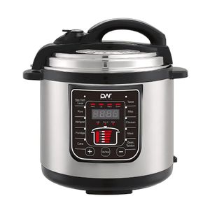 Smart Pot Prime 1200 Watts - 10 In 1 Instant Programmable Electric Pressure Cooker, 16 Smart Programs, Brushed Stainless Steel, Micro Computer Control, Preset Timer, Over Heat Protection Pot And Steamer