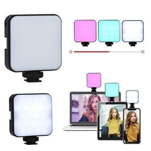 Original LED pocket video light, rotating AY83 mini selfie ring light for smartphone and computer. Clip-on LED fill light, suitable for mobile phones, laptops, tablets, selfies, and video conferencing.