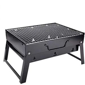 13 Inch Korean BBQ Grill Multifunctional Charcoal Barbecue Grill Round  Camping Grill Tabletop Smoker Grill Grilled Net & Tray for Courtyard Picnic