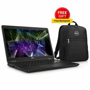 DELL  Latitude 5480 - Core i5 7th Gen - 8GB RAM - 256GB SSD - ( Comes with a Complementary Backpack ) - Business Laptop - Student Laptop - Laptop For Programming & Light Graphics - Refurbished Business Laptop