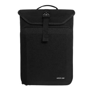 Green Lion Slim Gear Laptop Backpack – Black