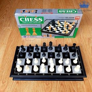 High class foldable chess set