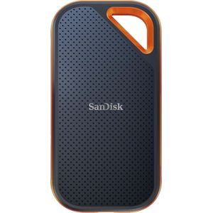 1TB Extreme PRO Portable SSD - Up to 2000MB/s - USB-C, USB 3.2 Gen 2x2, IP65 Water and Dust Resistance, Updated Firmware - External Solid State Drive - SDSSDE81-1T00-G25-Black