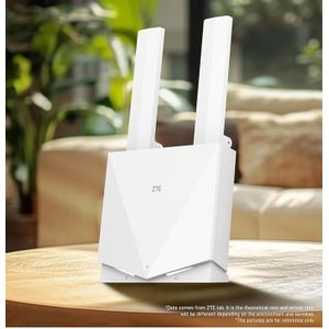ZTE 4G Router, K12,with 2600mah battery  Mobile Hotspot,Sim Card 574Mbps, Dual Antenna, 32-Device Support, Home/Office Use