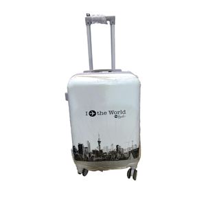 Prosperity White Water Repellent Travel Suitcase with Durable Material 