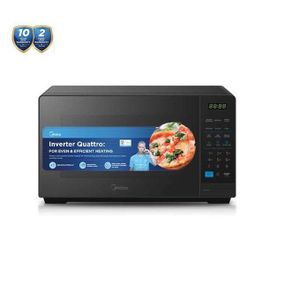 Midea 20L Black Digital Microwave - Black.