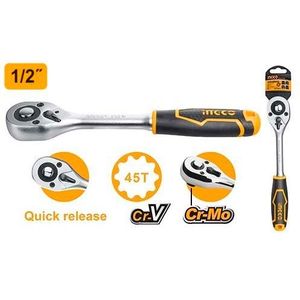 INGCO HRTH0812 - Ratchet Wrench - Orange