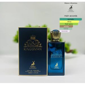 Kingsman Eau De Parfum By Maison Alhambra 100ml