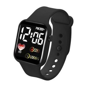  LED Electronic Bracelet Watch For Children - Black