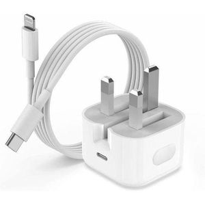 Universal IPhone 35W PD Fast Charger – USB-C Power Adapter Wall Charger For IPhone 15, 14, 13, IPad, MacBook, Samsung Super Fast Charging Block – White