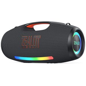 Zealot S89 250W Loud Bluetooth Speaker, Wireless Speaker for Party, Massive Bass, Portale Speakers with Subwoofer, HiFi Sound, IPX6 Waterproof, EQ, DJ Light, 48000mah, Outdoor Party, Pool, Beach 