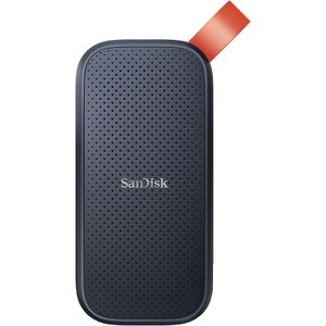 San Disk 1TB Portable SSD - Up To 800MB/s, USB-C, USB 3.2 Gen 2, Updated Firmware - External Solid State Drive - SDSSDE30-1T00-G26 - Black