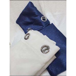 3 PCs plain curtains ( 2 curtains and a net/sheer