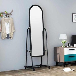 Free Standing Dressing Mirror with wheels