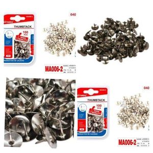 Premium Metallic Thumbtacks / Office Push Pins
