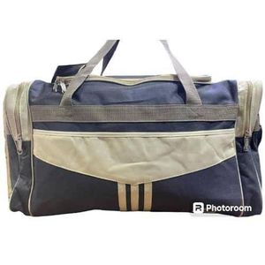 Versatile Multi-Pocket Travel Duffel and Sports Bag - Multicolor