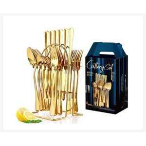 Golden Cutlery set