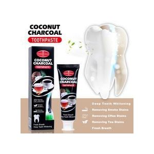 Aichun Beauty Coconut Charcoal Toothpaste Free Toothbrush