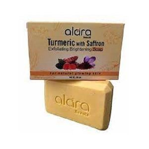 Alara Turmeric With Saffron Exfoliating Brightening Soap