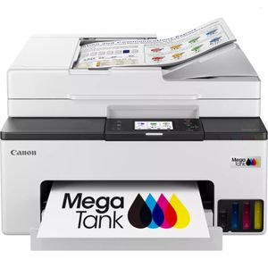 Canon Maxify all in one Color Wireless Megatank Multifunction Printer GX2040- White (01 Year Warranty) 
