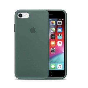 IPhone Luxury Silicone Original Case For IPhone 6 7 8 Shockproof Silicone Protective Phone Back Cover For IPhone 6 / IPhone 6s / IPhone 6 Plus / IPhone 7 / IPhone 7 Plus / IPhone 8 / IPhone 8 Plus - BLACK