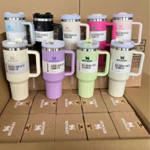 Stanely insulated vacuum stainless steel mugs 1200mls - multicolor 