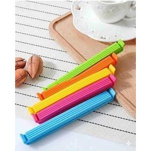 Multipurpose Reusable Bag Clips - Food Storage Colorful Sealing Clips for Snack, Coffee, Home, Kitchen, Travel, Camping