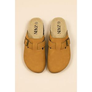 Unisex Clogs Sandals Shoes-Brown