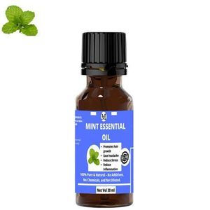 Mekis Mint Essential Oil - Treat Acne,Headache And Strengthen Hair