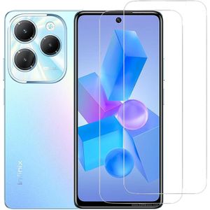 Infinix Hot 40 Tempered Glass Screen Protection Guard-Transparent