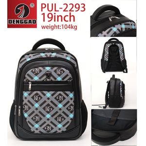 DENGGAO 19 Inch Multi Design Backpack Multiple Pockets Personalized Bag Backpack with Laptop Compartment Waterproof Durable Lightweight Packable Travel Backpack- Multicolor