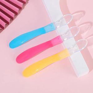 Silverwar soft silicone baby feeding spoons