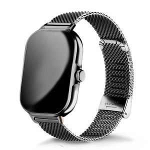 2.09 Smart Watch Full Touchscreen - Business Black Steelbelt